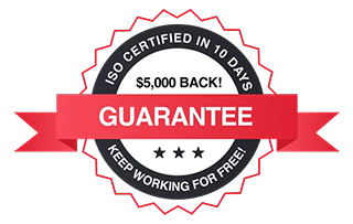 $5,000 back guarantee